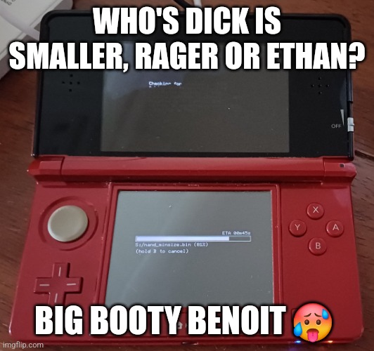 Renniks11_ Alternate Announcement Template | WHO'S DICK IS SMALLER, RAGER OR ETHAN? BIG BOOTY BENOIT 🥵 | image tagged in renniks11_ alternate announcement template | made w/ Imgflip meme maker