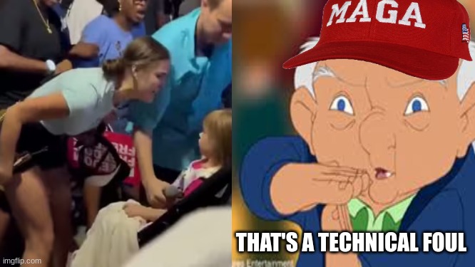 Jordan Bowen meme | THAT'S A TECHNICAL FOUL | image tagged in democrats,memes,maga,donald trump,sports | made w/ Imgflip meme maker