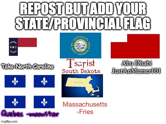 Massachusetts
-Fries | made w/ Imgflip meme maker