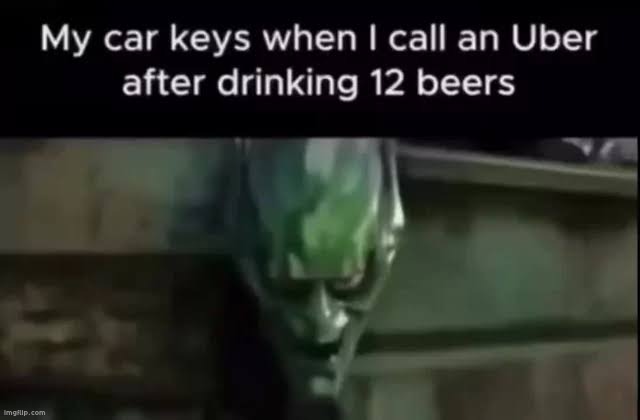 image tagged in memes,from the beer,to keys,to the car,to the tree | made w/ Imgflip meme maker