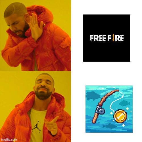 Fishing Frenzy | image tagged in memes,drake hotline bling | made w/ Imgflip meme maker