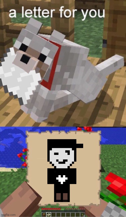 Minecraft Mail | image tagged in minecraft mail | made w/ Imgflip meme maker