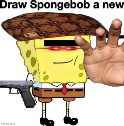 draw spongebob a new face | image tagged in draw spongebob a new face | made w/ Imgflip meme maker