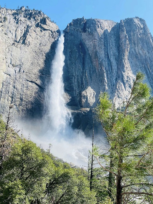 Yoseimite Falls, California | image tagged in awesome,pics,photography | made w/ Imgflip meme maker