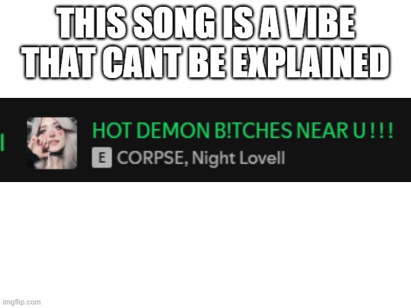 this song is a vibe | THIS SONG IS A VIBE THAT CANT BE EXPLAINED | made w/ Imgflip meme maker