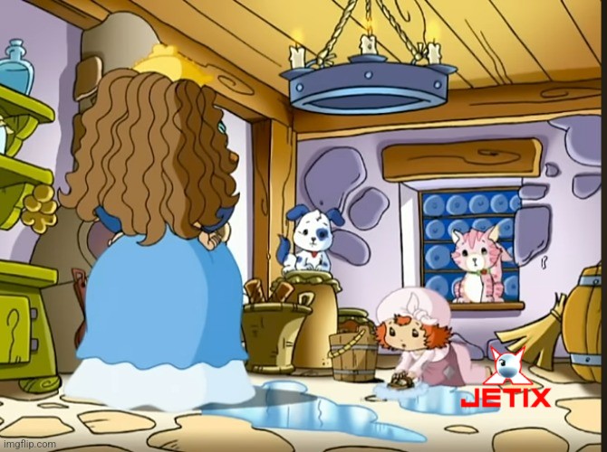 Strawberry Shortcake (2003) on Jetix Latin America Blank Meme Template