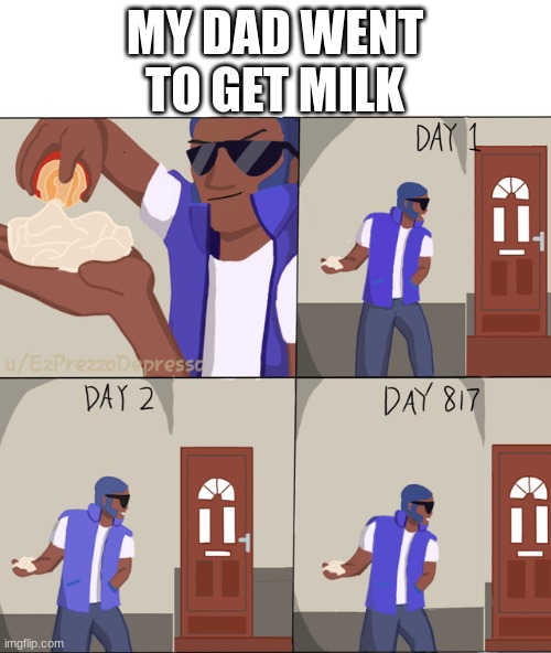 MY DAD WENT TO GET MILK | image tagged in gonna prank my dad brawl stars | made w/ Imgflip meme maker