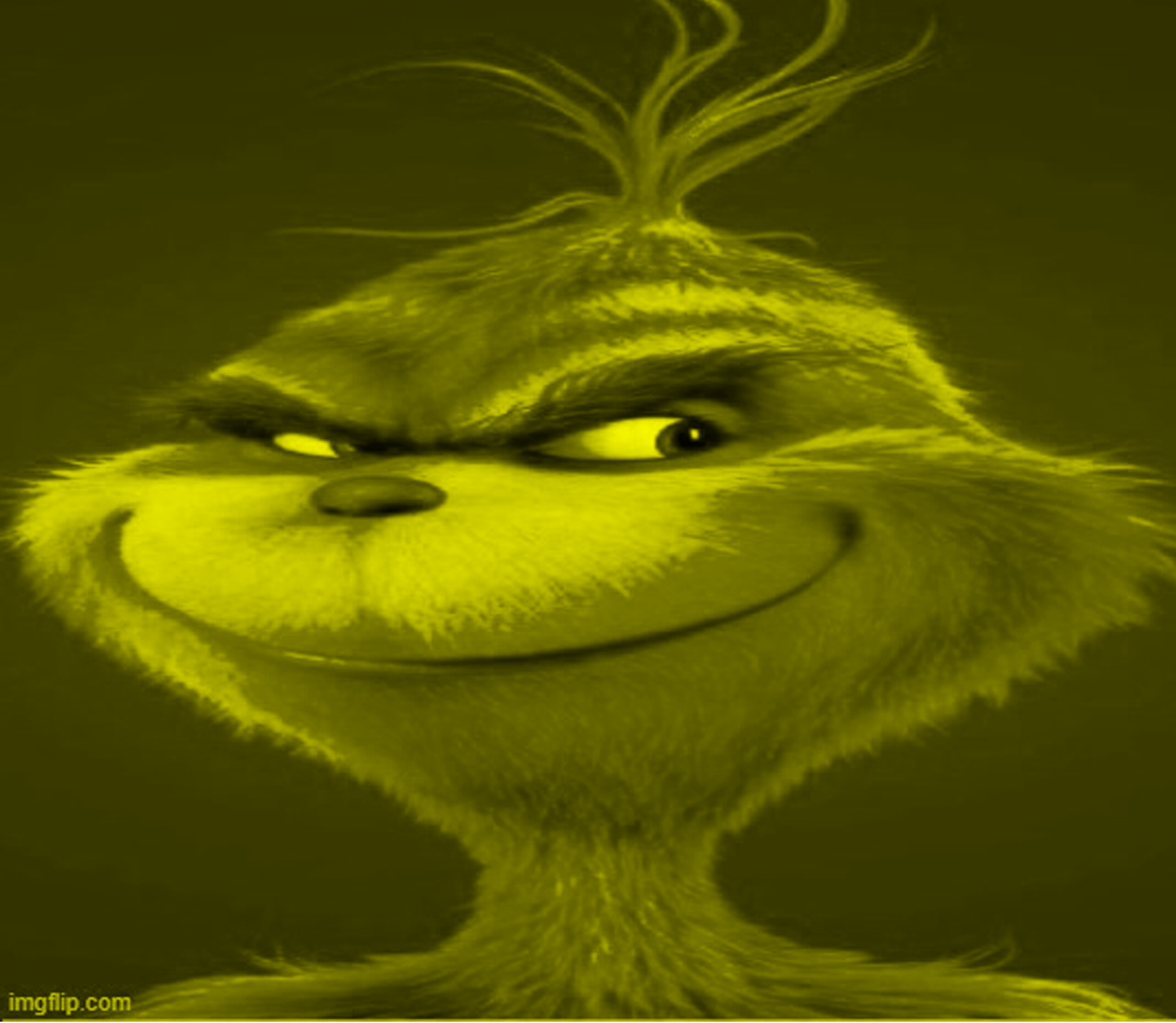 Yellow Grinch Meme Blank Meme Template