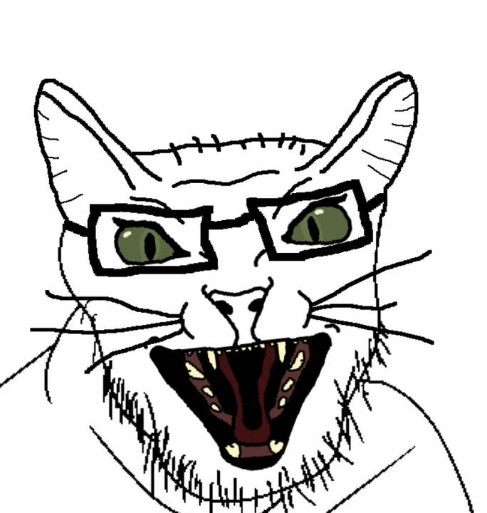 Feral Meowjak Blank Meme Template