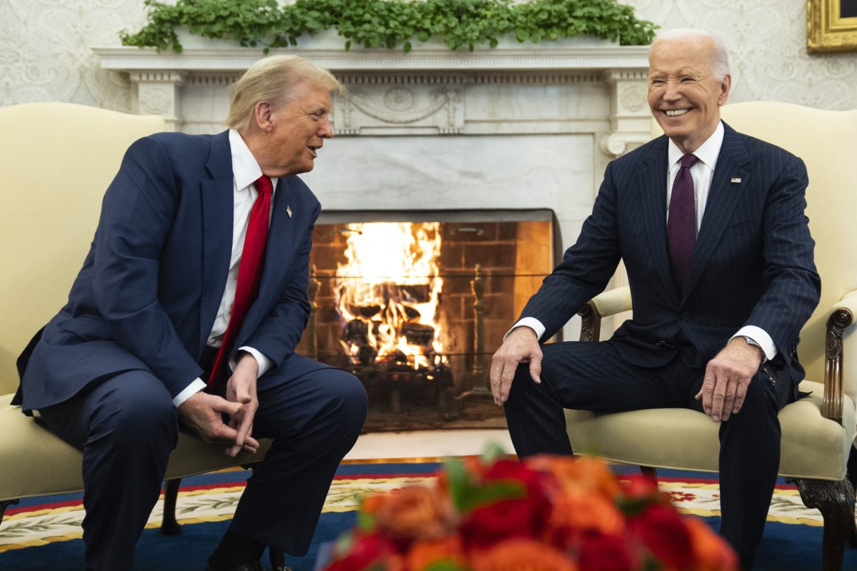 Trump and Biden Blank Meme Template