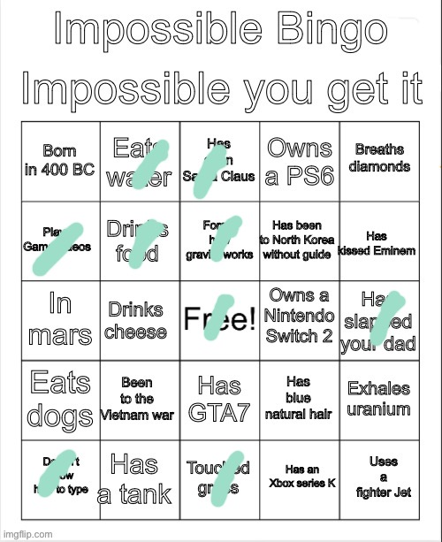 aw shucks | image tagged in impossible bingo | made w/ Imgflip meme maker