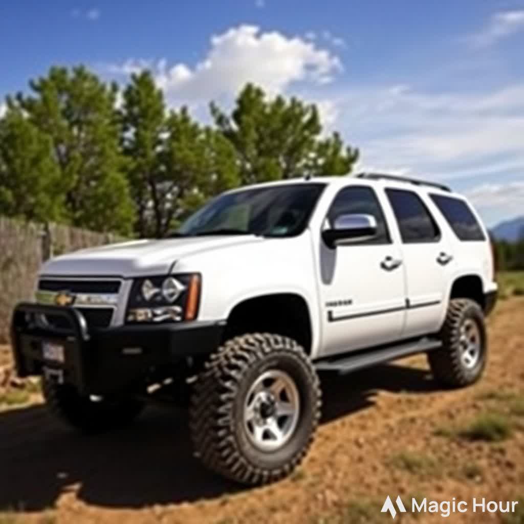 SUV off roading Blank Meme Template