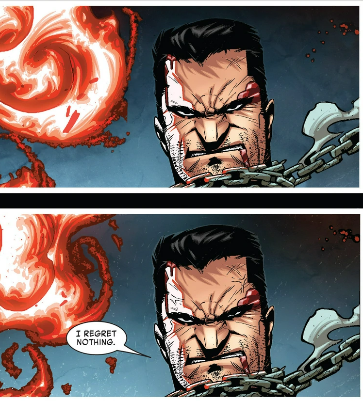Punisher I regret nothing Blank Meme Template