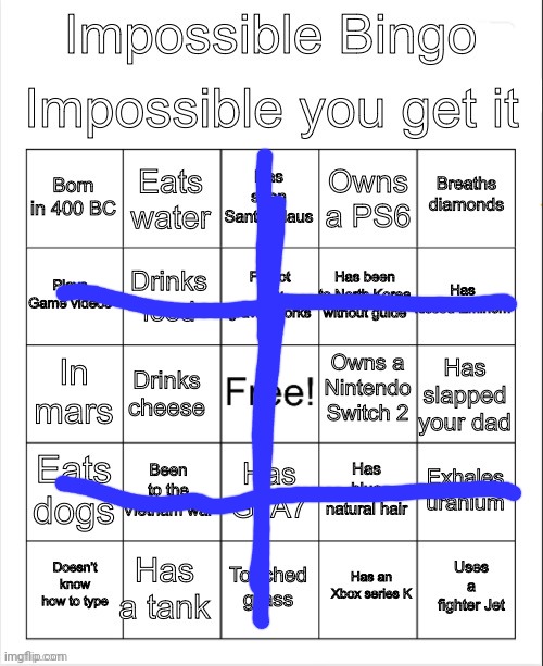 Qualified | image tagged in impossible bingo,memes,bingo,haha | made w/ Imgflip meme maker