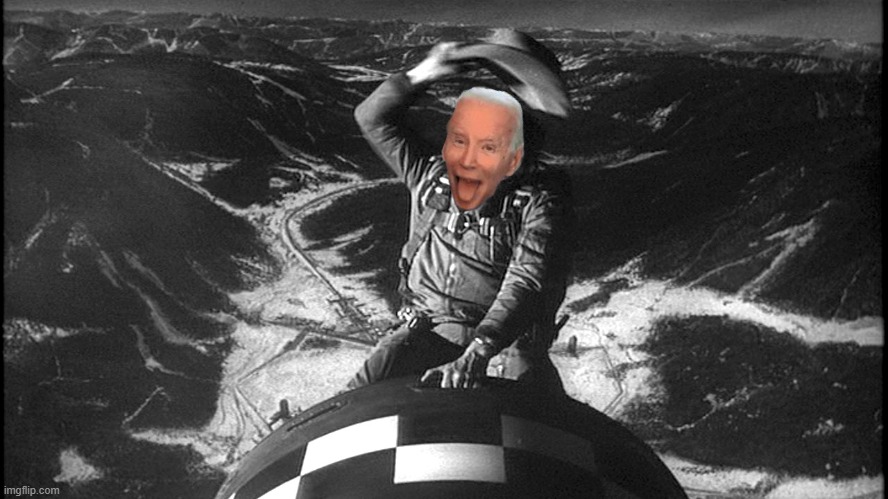 Slim Pickens Dr Strangelove | image tagged in slim pickens dr strangelove | made w/ Imgflip meme maker