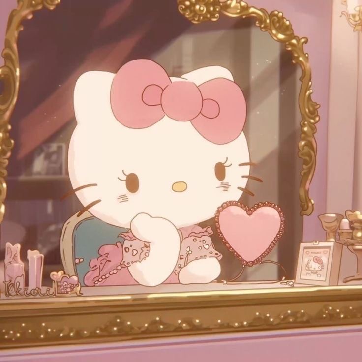 Hello kitty Blank Meme Template