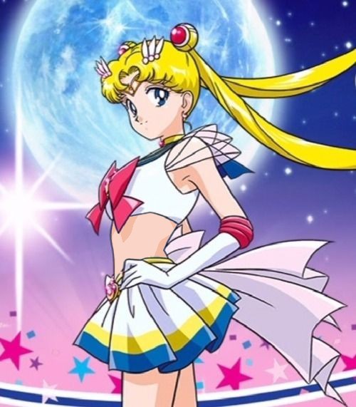 Super Sailor Moon Belly Blank Meme Template