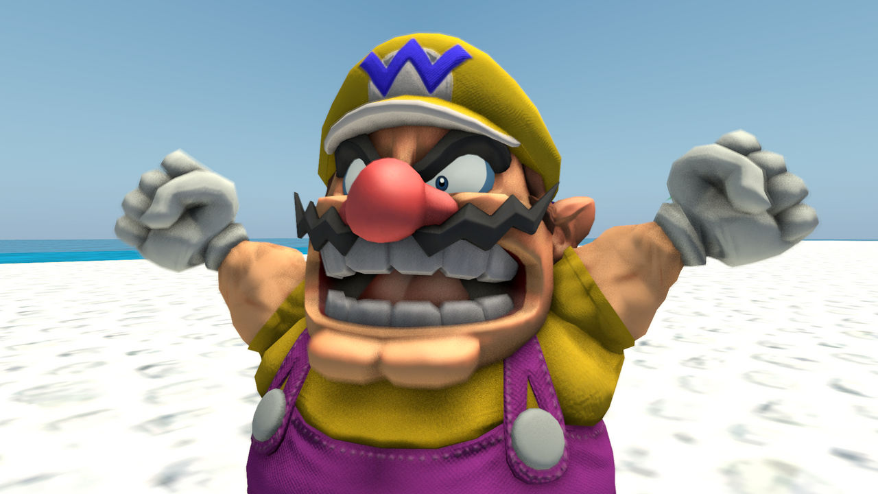 Wario angry Blank Meme Template