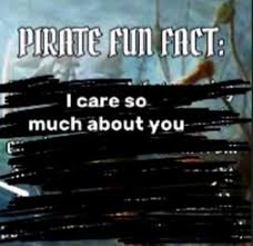 Pirate Fun Fact Blank Meme Template