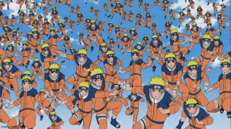 naruto kage bunshin no jutsu shadow clone | image tagged in naruto kage bunshin no jutsu shadow clone | made w/ Imgflip meme maker