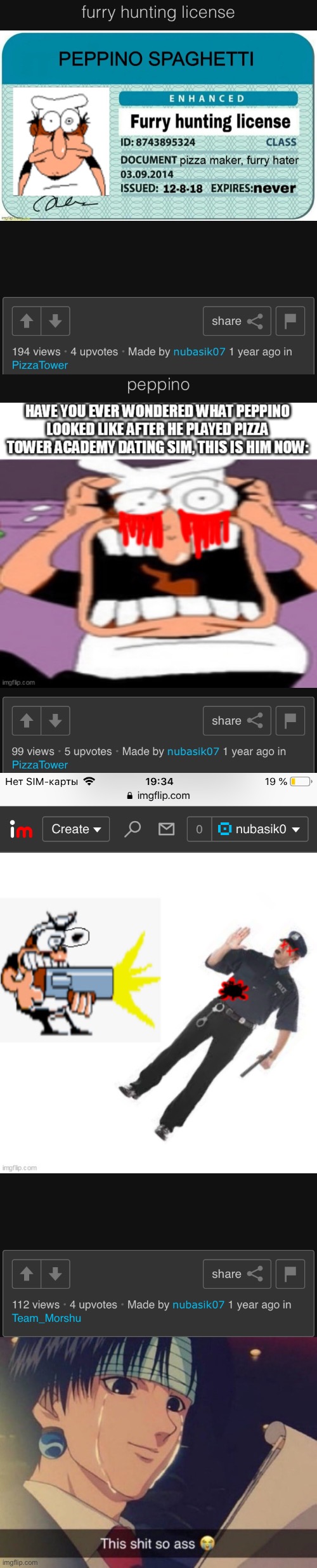 THANK FUCKING GOD I IMPROVED. | image tagged in this s t so ass | made w/ Imgflip meme maker