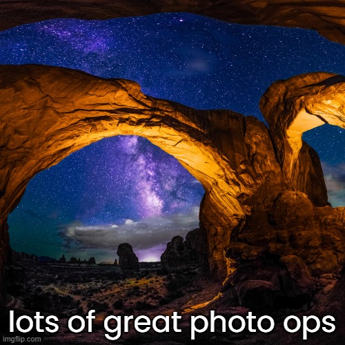 lots of great photo ops | made w/ Imgflip meme maker