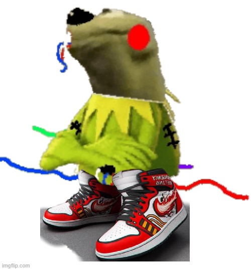 this pic goes hard, feel free to screenshot | image tagged in withered figure kermert | made w/ Imgflip meme maker