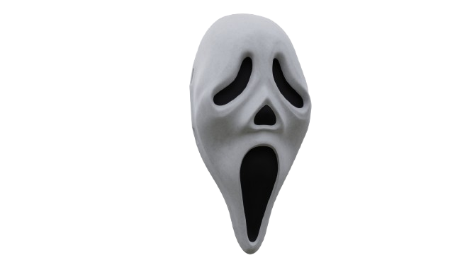 Ghost face Mask Blank Meme Template