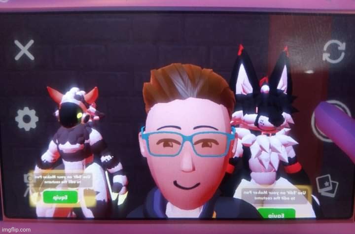 Me and the boys at 3am about commit gay, fluffy crimes! >:D | image tagged in rec room,furry | made w/ Imgflip meme maker