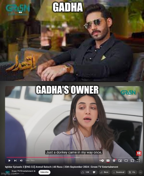 GADHA; GADHA'S OWNER | made w/ Imgflip meme maker