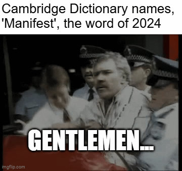 2024 is Manifest - Imgflip