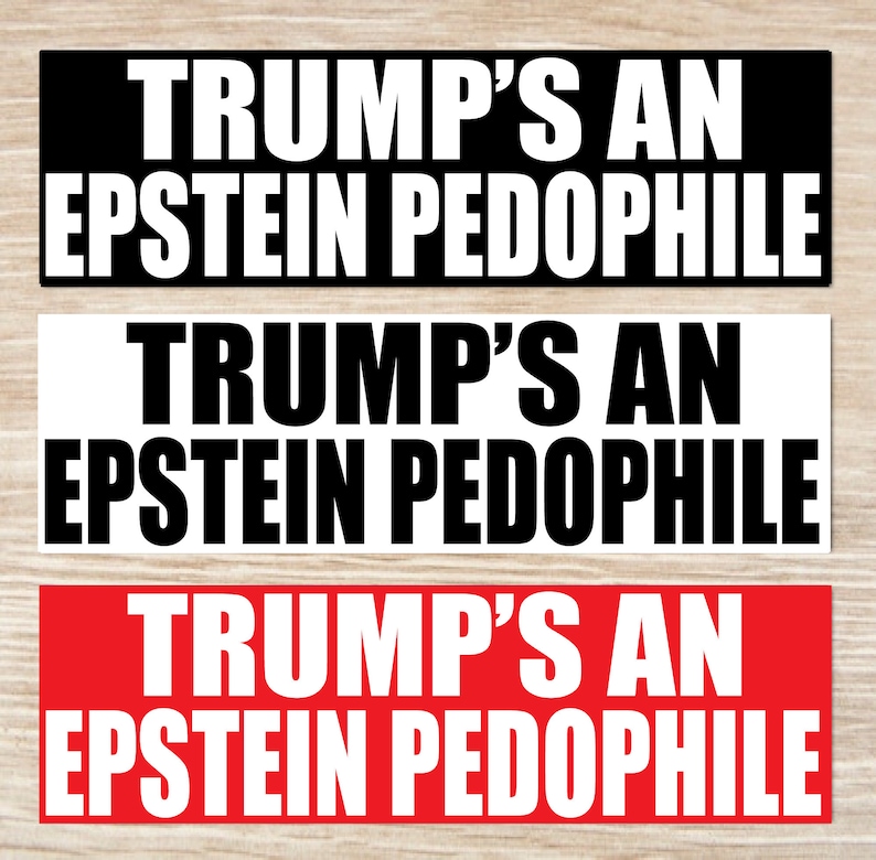 trump's an epstein pedophile Blank Meme Template
