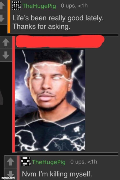 Nvm I’m killing myself | image tagged in nvm i m killing myself | made w/ Imgflip meme maker