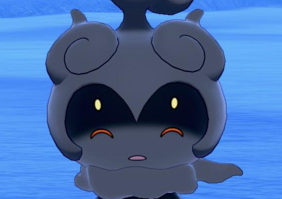 Marshadow smiling Blank Meme Template