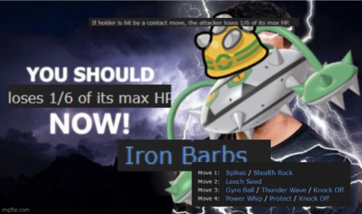 Ngl Rager was so ass | image tagged in you should loses 1/6 of it's max hp now | made w/ Imgflip meme maker