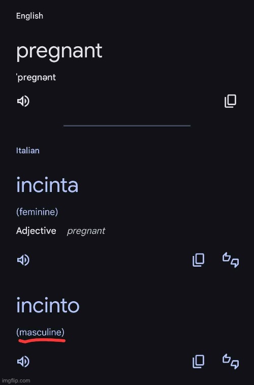 Italian MPREG | made w/ Imgflip meme maker