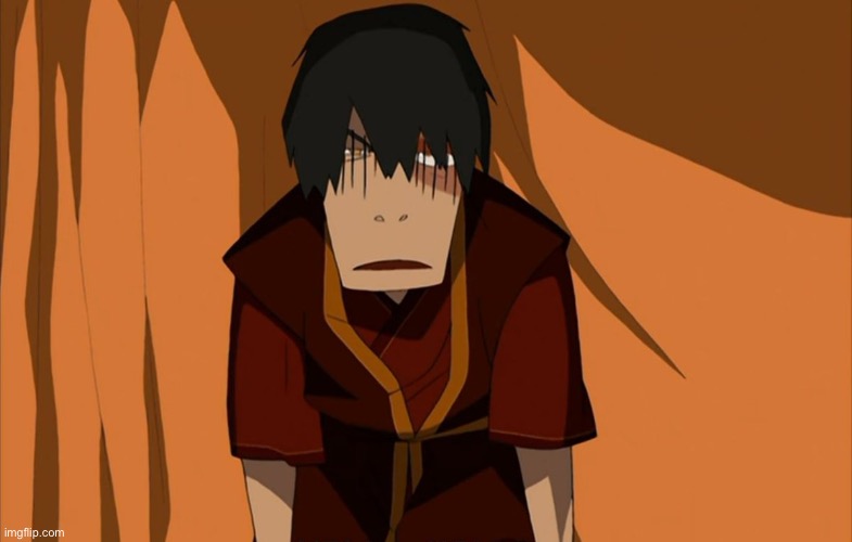 Zuko Flustered | image tagged in zuko flustered | made w/ Imgflip meme maker