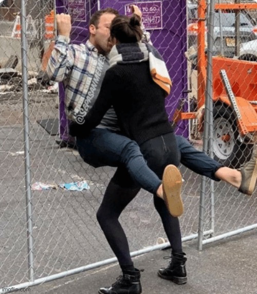 Me n who | image tagged in how guys kiss their girl | made w/ Imgflip meme maker