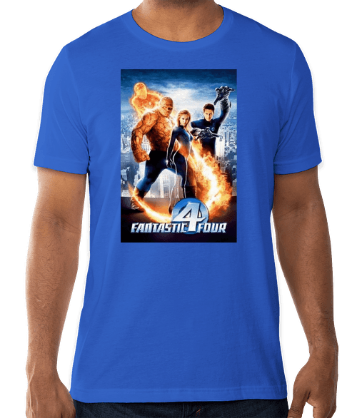 Fantastic Four (2005) T-Shirt Blank Meme Template