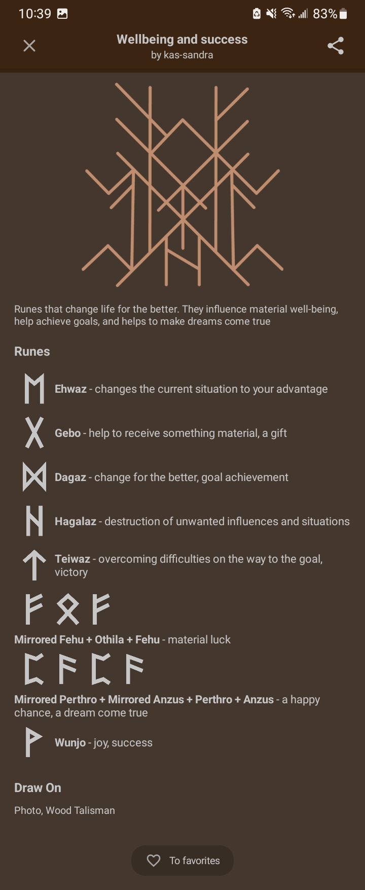 Rune | Wellbeing And Success Blank Meme Template