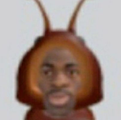Cockroach man Blank Meme Template
