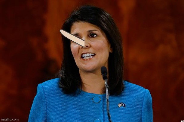 Nikki Haley | image tagged in nikki haley | made w/ Imgflip meme maker