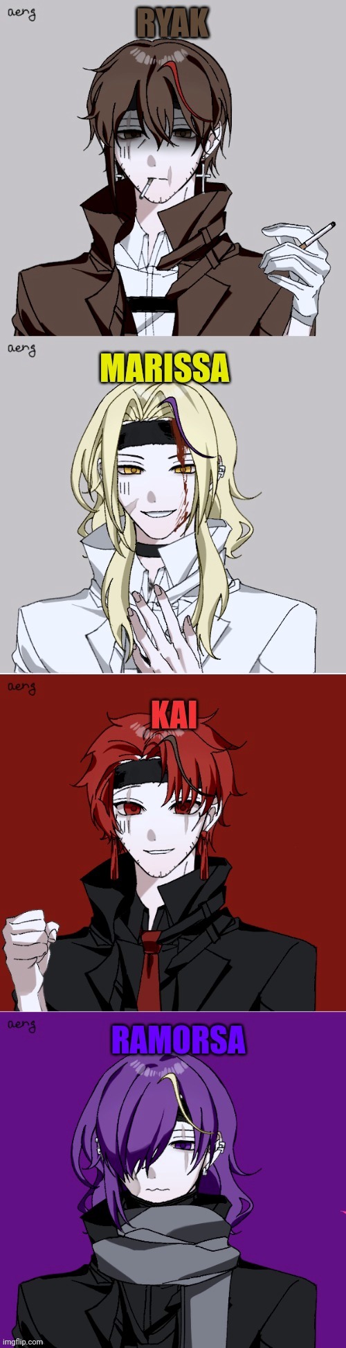 Rp with one of the four or all of them | made w/ Imgflip meme maker