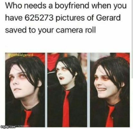 Y E S | image tagged in emo,emos,mcr,my chemical romance,gerard way | made w/ Imgflip meme maker