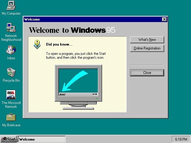 Windows 95 | image tagged in windows 95 | made w/ Imgflip meme maker