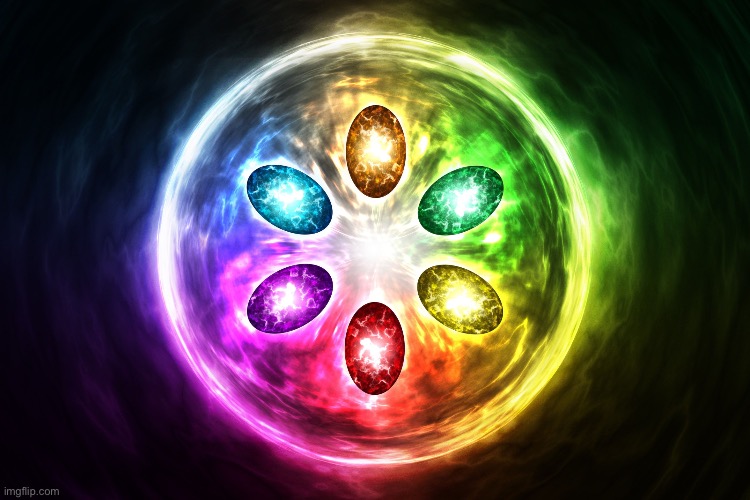 Infinity stones | image tagged in infinity stones | made w/ Imgflip meme maker