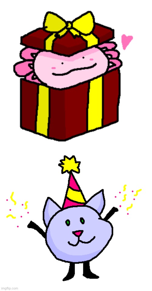 Drawings for my birthday! | made w/ Imgflip meme maker