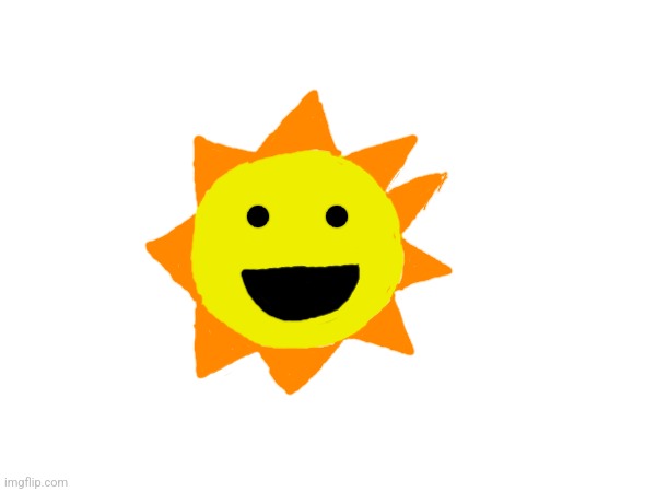 Effortless Mr Sun drawing (straight from my head) | made w/ Imgflip meme maker