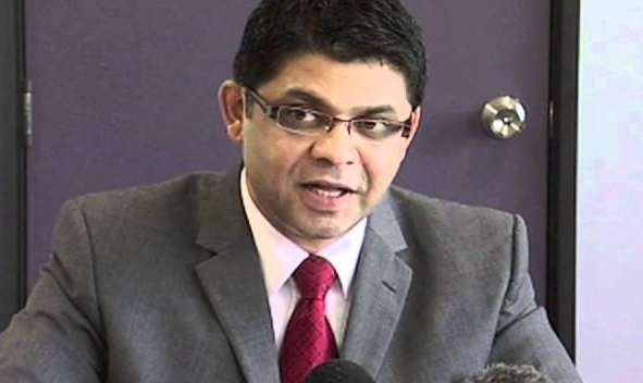 Fiji's former attorney-general Aiyaz Sayed-Khaiyum Blank Meme Template