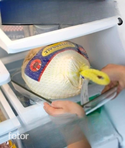 Time to Move The Frozen Turkey Blank Meme Template